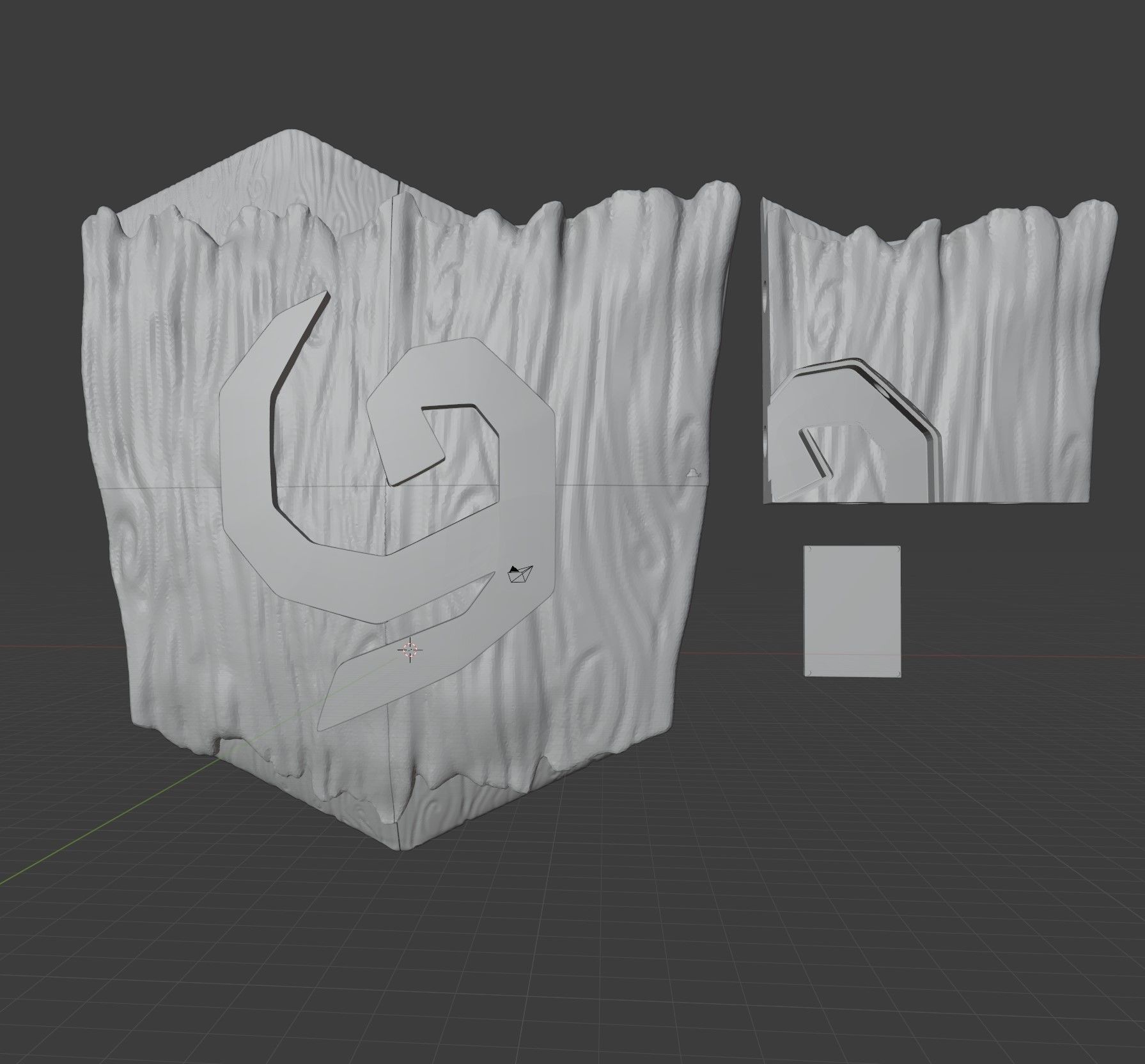 DEKU SHIELD FROM ZELDA THAT LIGHTS UP 3D print model_15