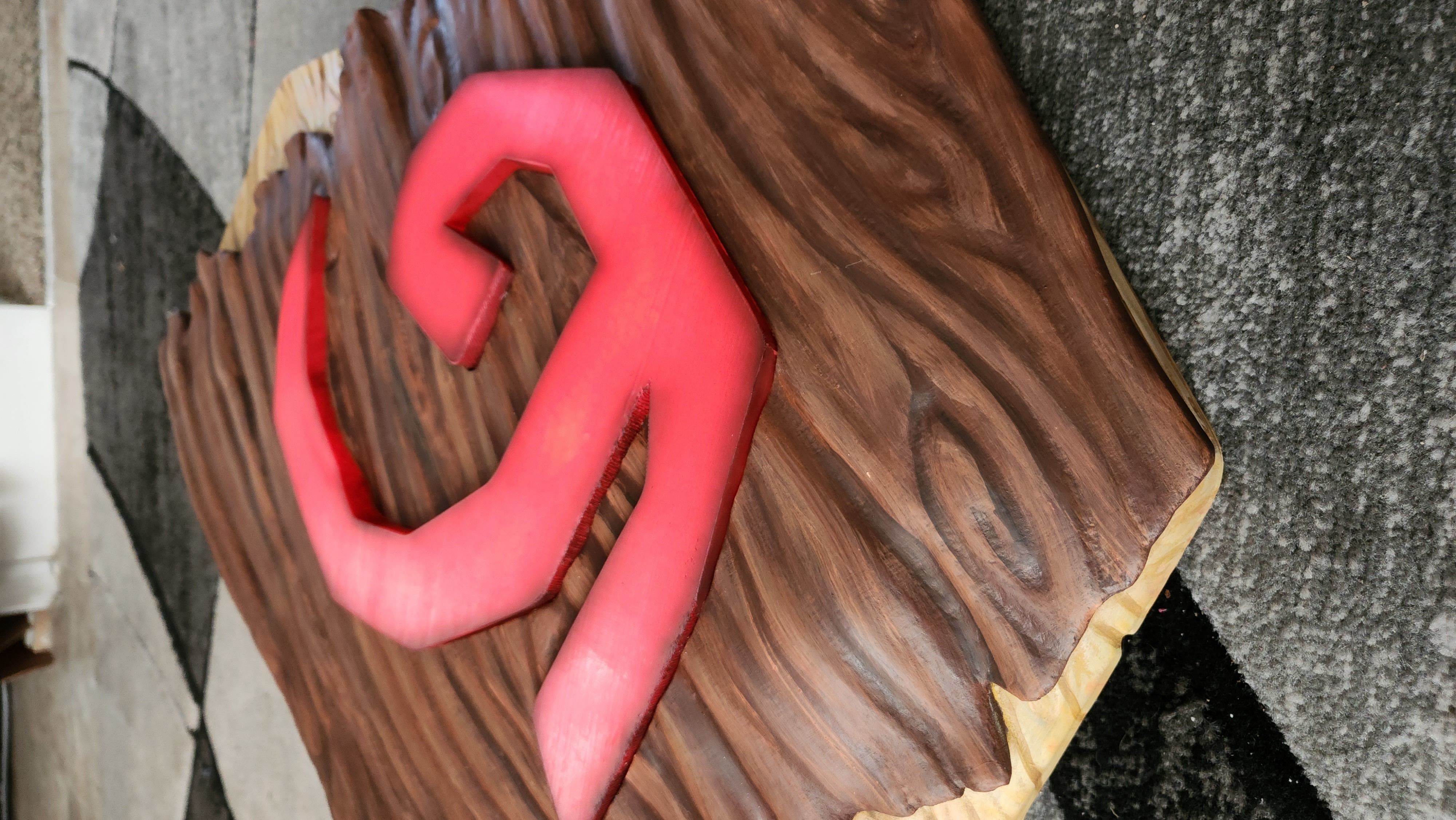 DEKU SHIELD FROM ZELDA THAT LIGHTS UP 3D print model_3