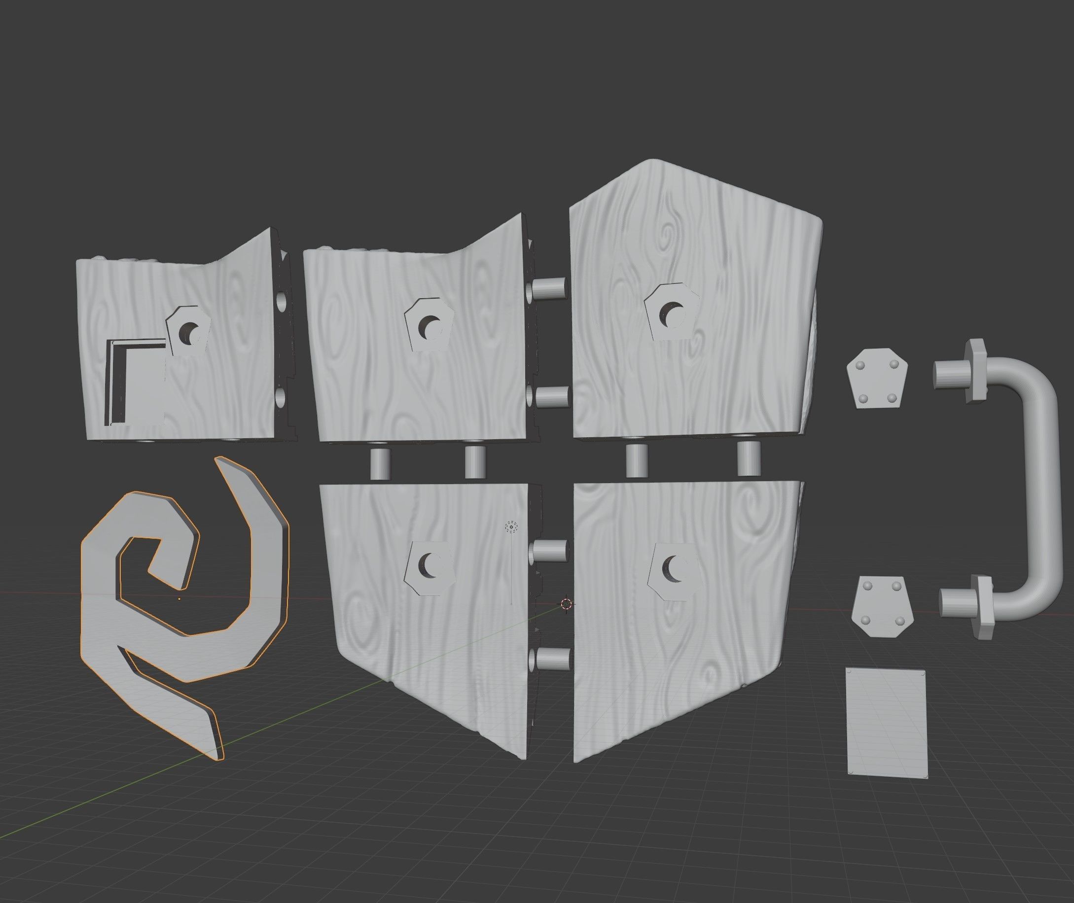 DEKU SHIELD FROM ZELDA THAT LIGHTS UP 3D print model_10