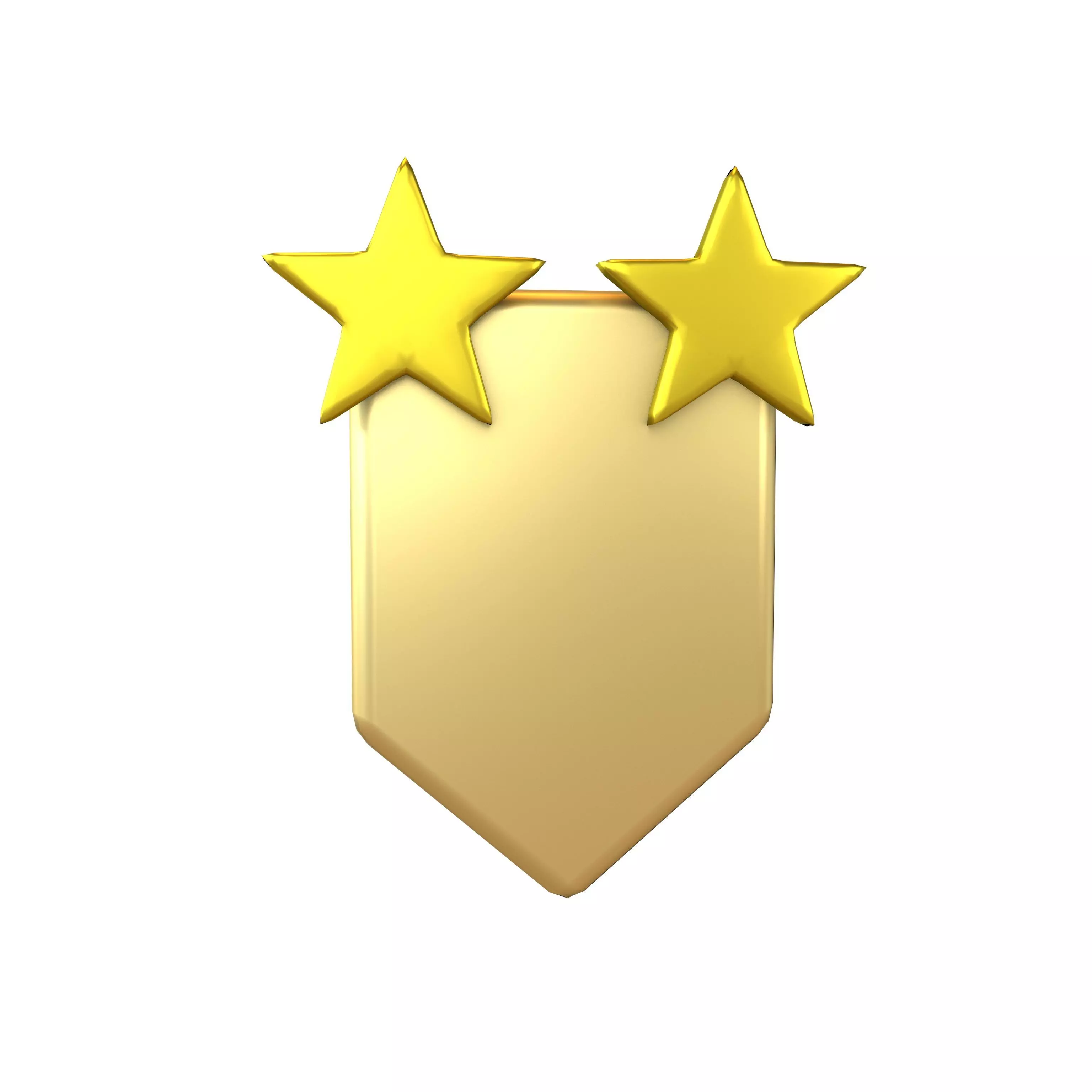 Rank Medal v9 008 Low-poly 3D model