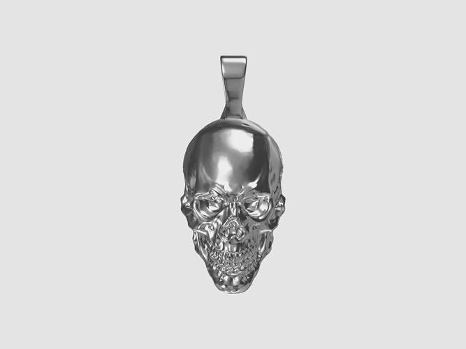 Skull Pendant 3D print model