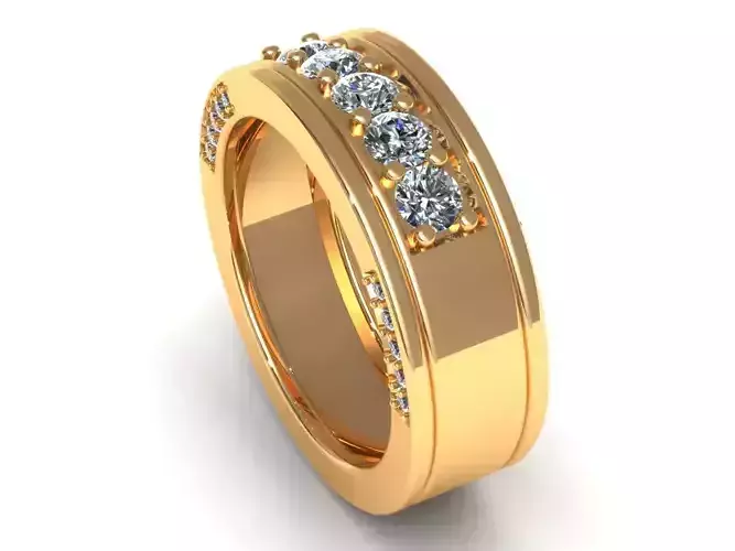 Man Band Wedding Ring