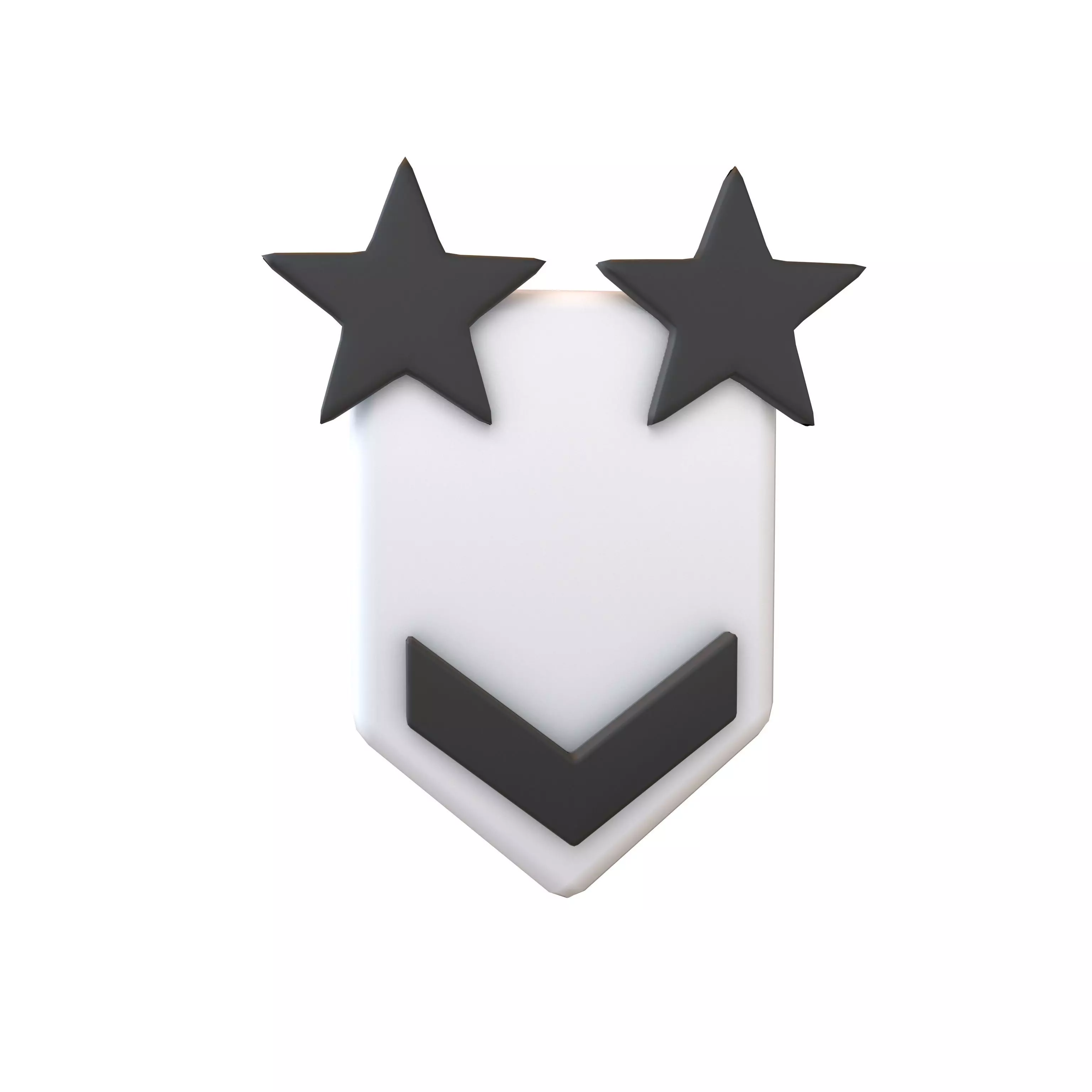 Rank Medal v10 001 Low-poly 3D model_0