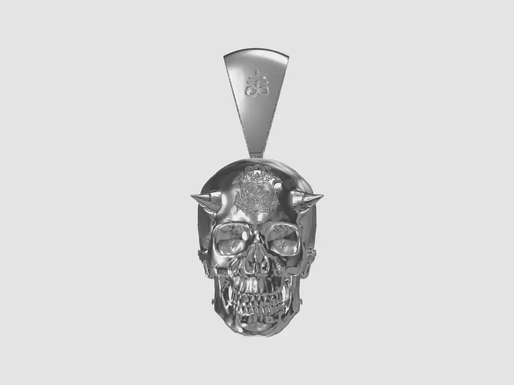 Design Skull Pendant 3D print model