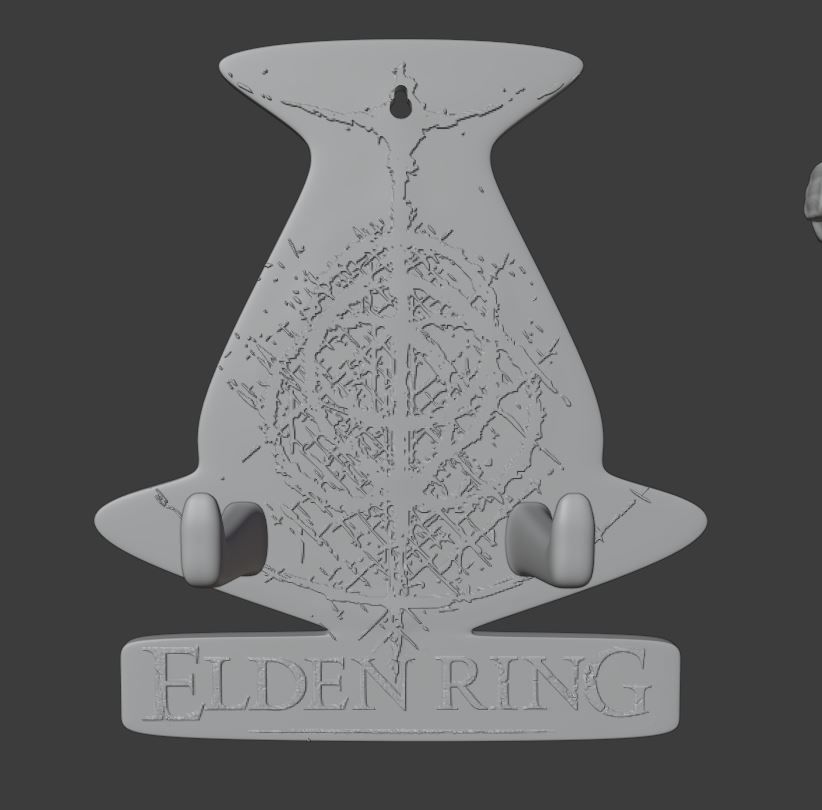 Spear of the Impaler from Messmer Elden Ring 3D print model_9