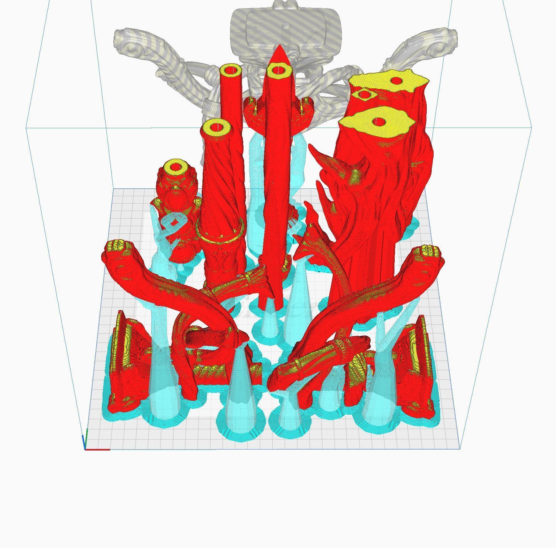 Spear of the Impaler from Messmer Elden Ring 3D print model_7