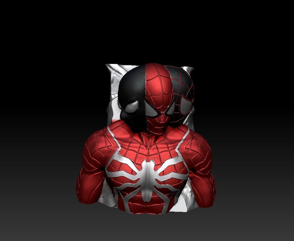 spiderman 2 Ps4 PS5 controller holder 3D print model_1