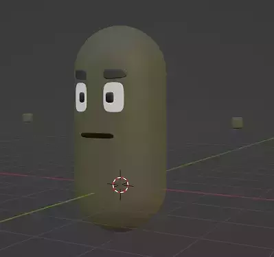 PillBoy Basemesh Low-poly 3D model