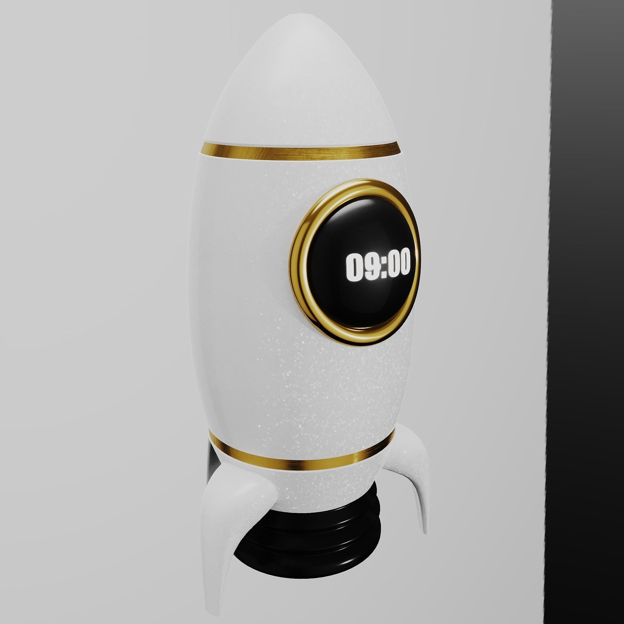 Rocket Dock NSV Decor toy 3D model_1