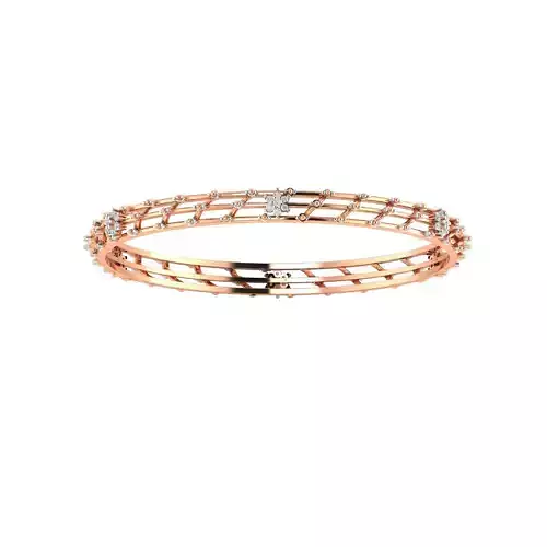 Women Bangle Bracelet STL JCD Render Details