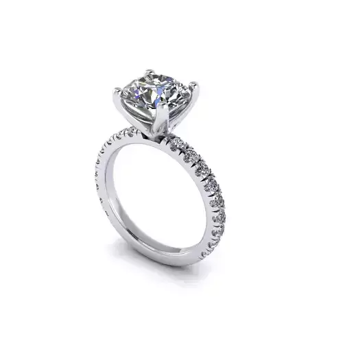 Pave Nice Wedding Ring