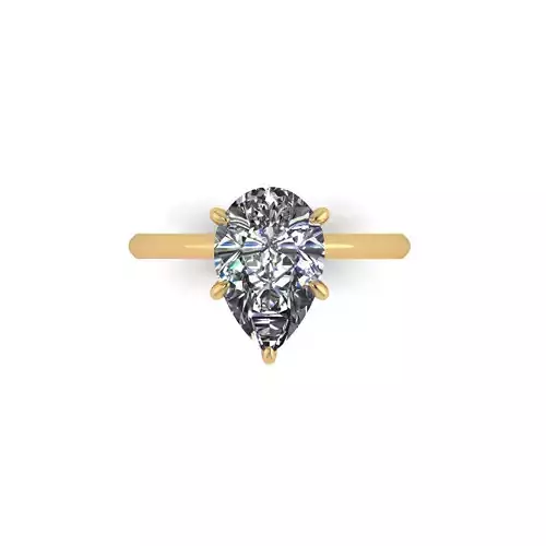 Pear Diamond Ring Ver2