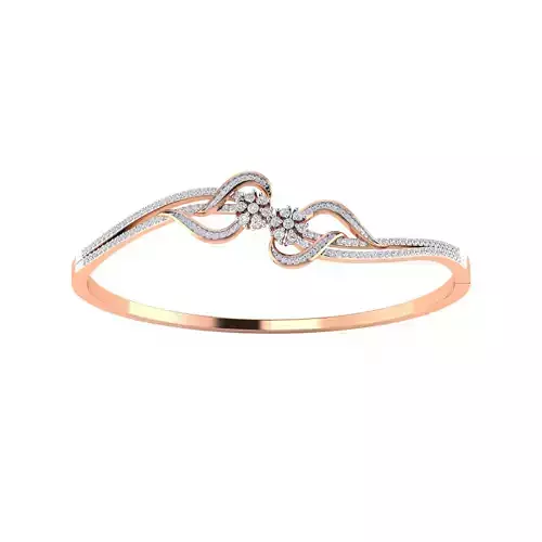 Women Bangle Bracelet STL JCD Render Details