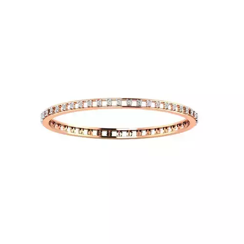 Women Bangle Bracelet STL JCD Render Details