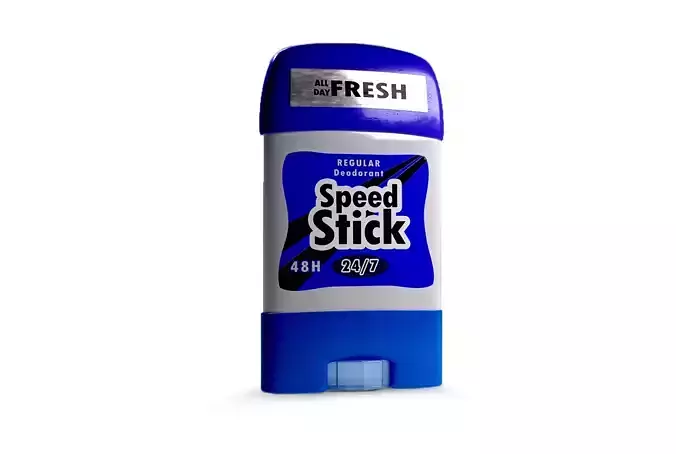 Speed Stick Deodorant Low-poly 3D model
