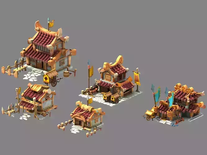 Cartoon architecture  Cartoon Town