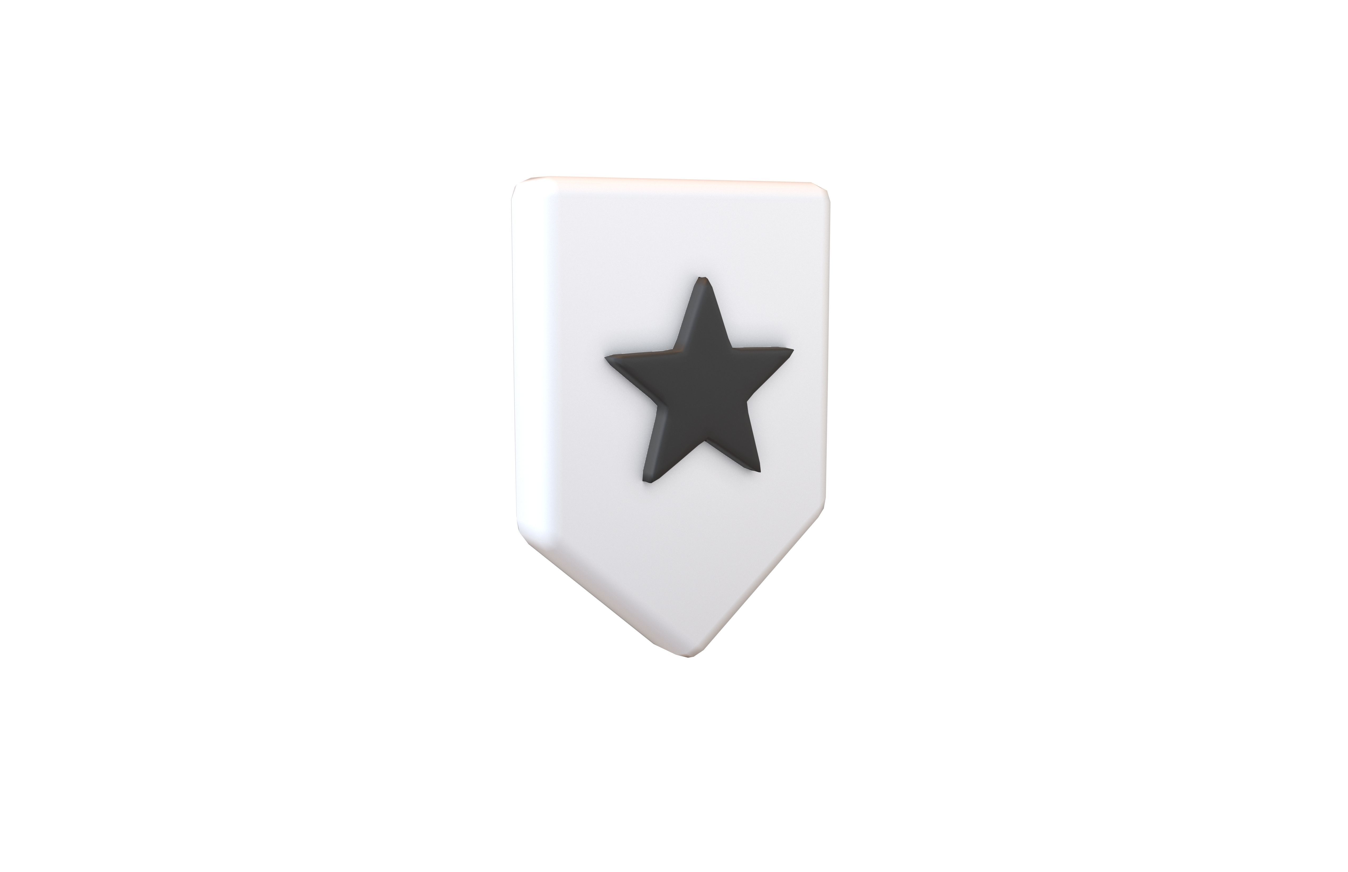 Rank Medal v13 001 Low-poly 3D model_1