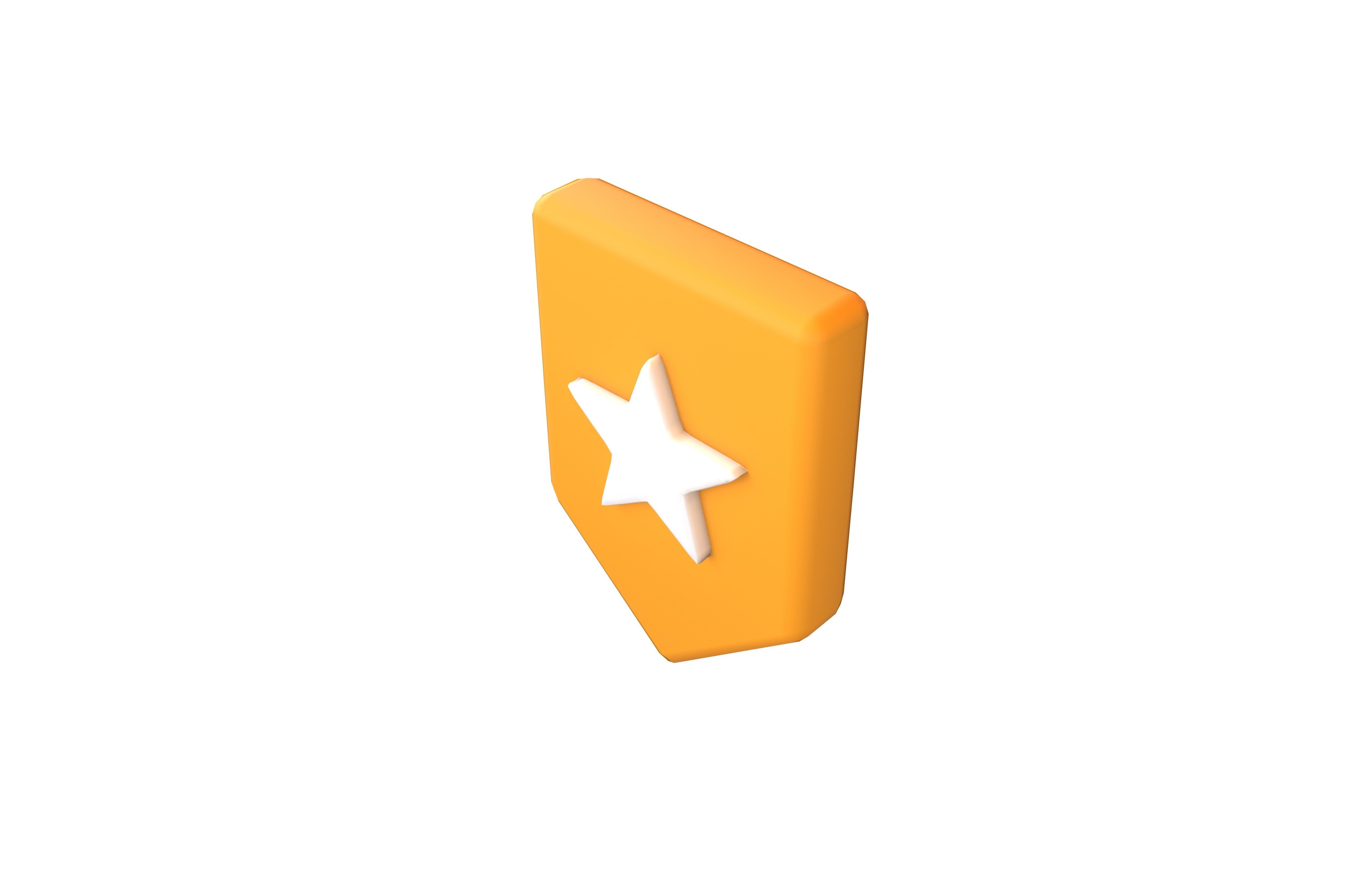 Rank Medal v13 005 Low-poly 3D model_2