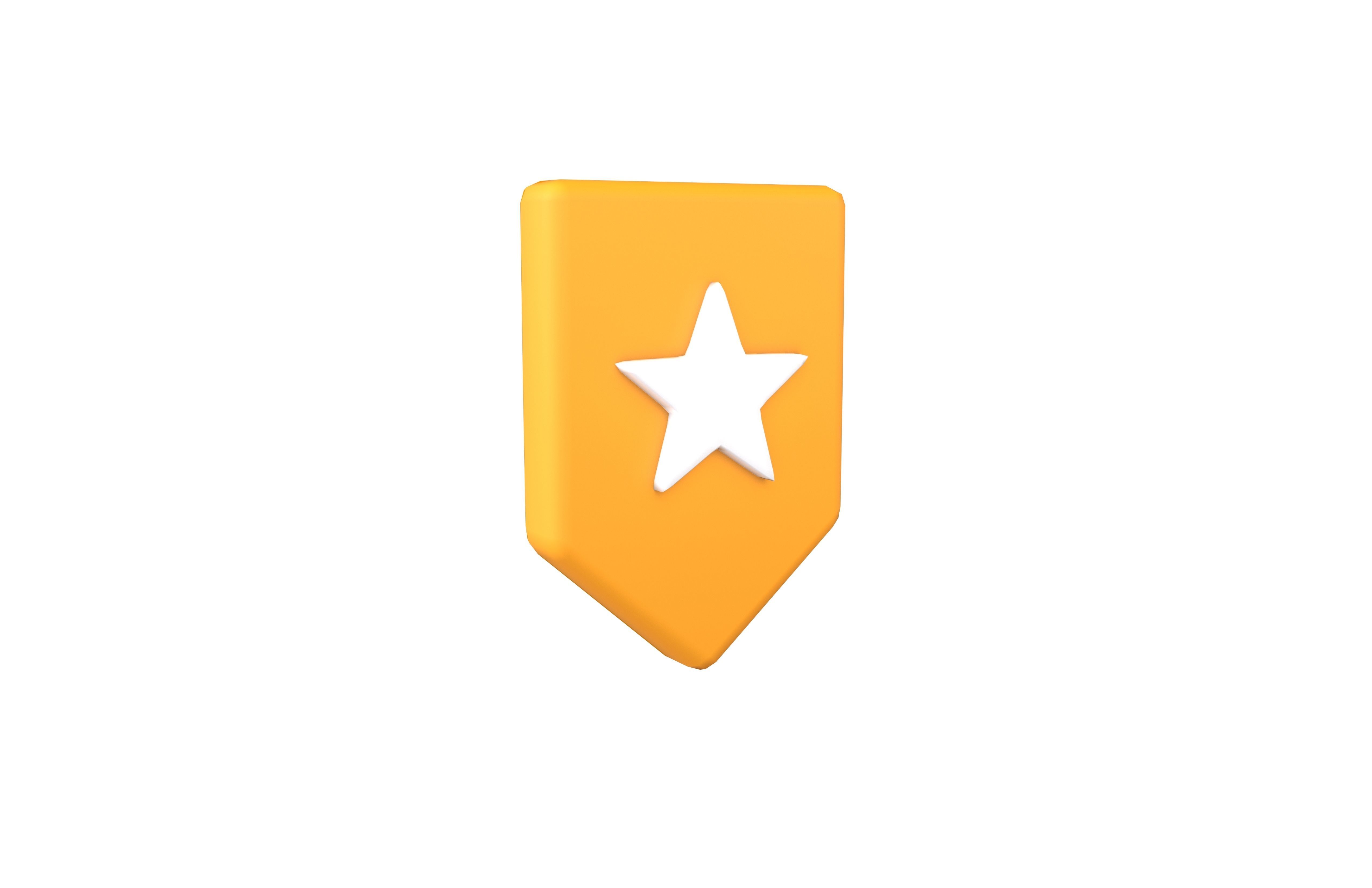 Rank Medal v13 005 Low-poly 3D model_1