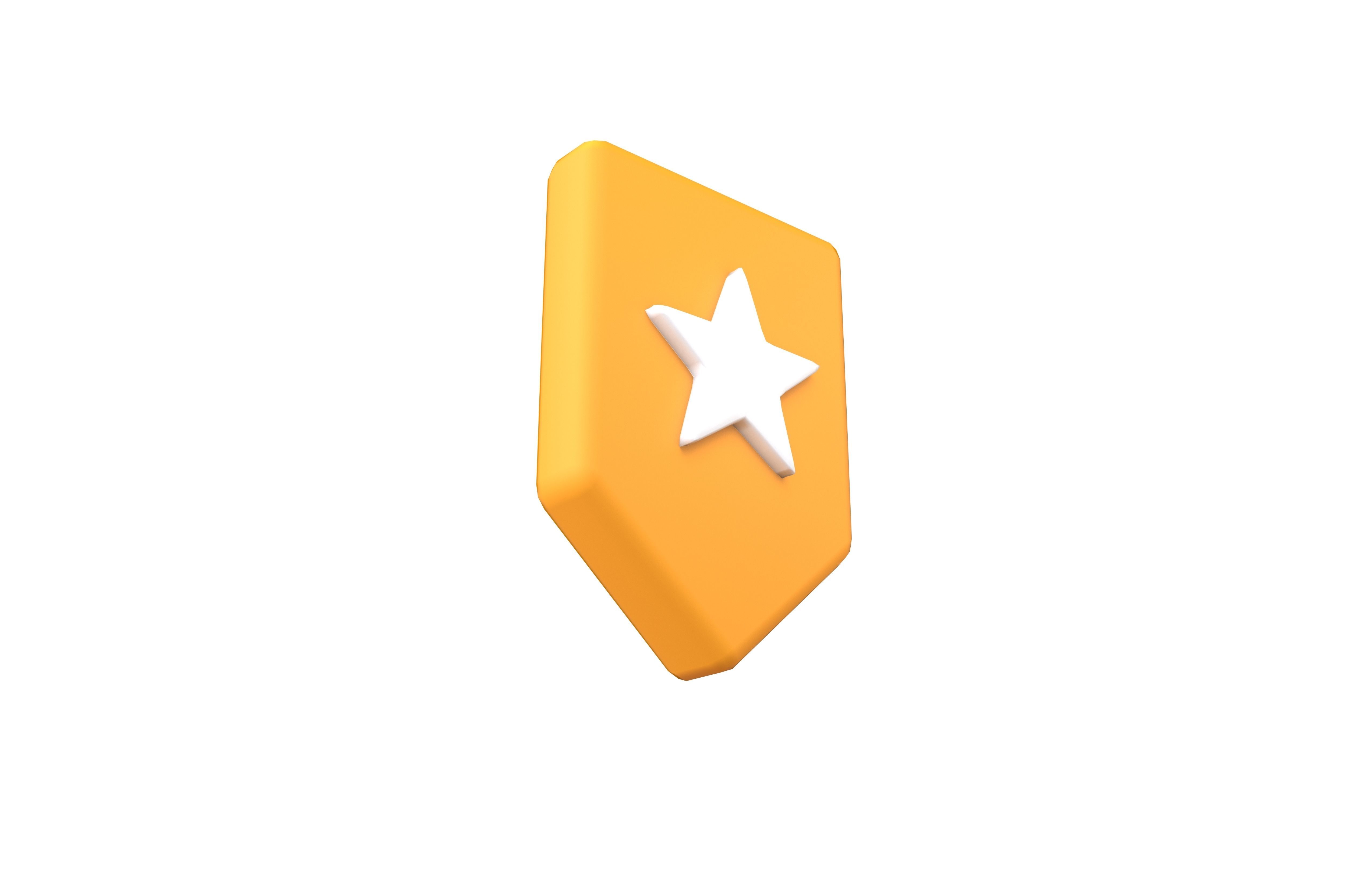 Rank Medal v13 005 Low-poly 3D model_3