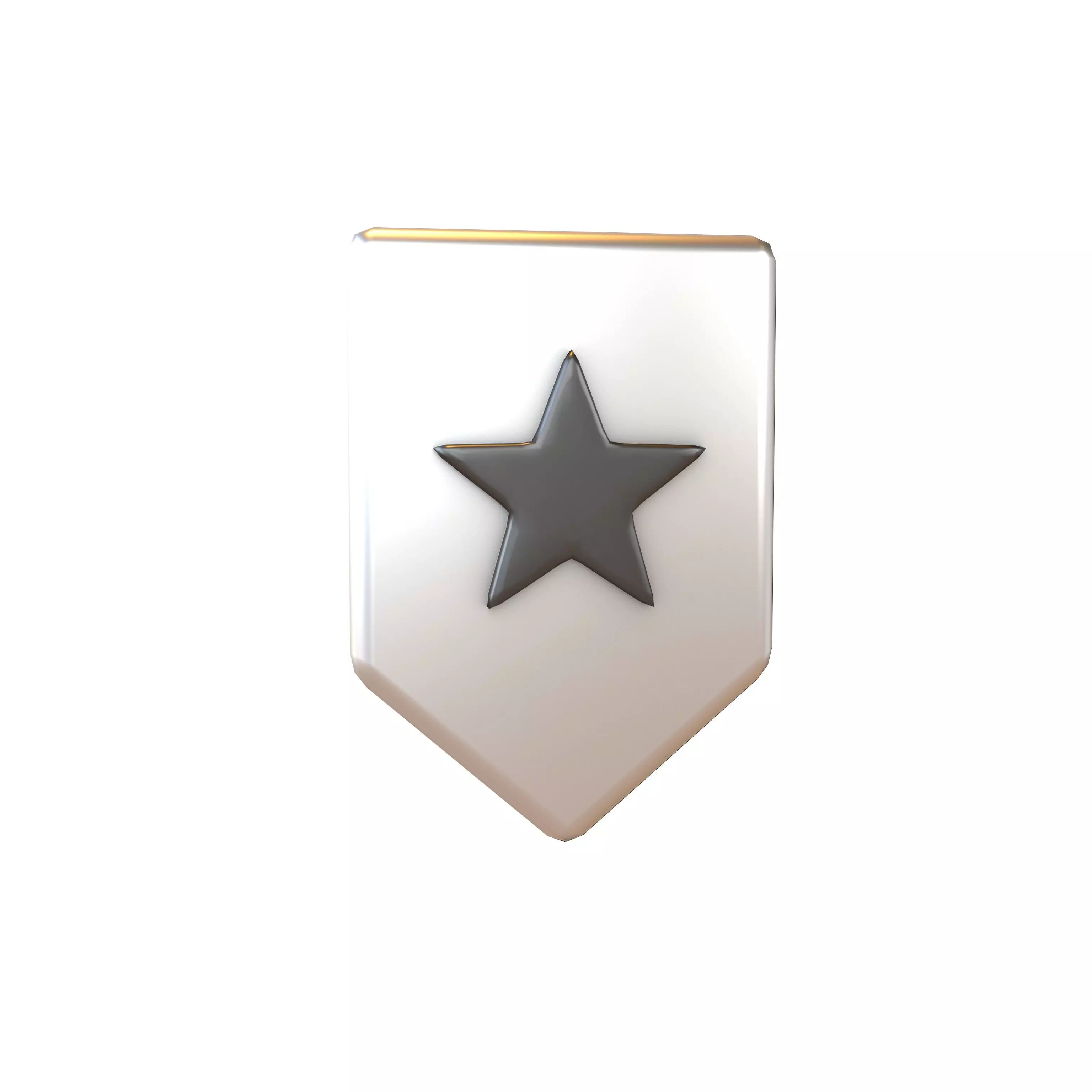 Rank Medal v13 007 Low-poly 3D model_0