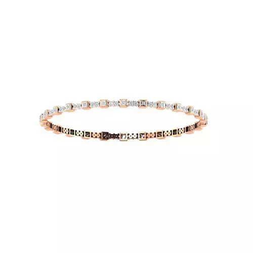 Women Bangle Bracelet STL JCD Render Details