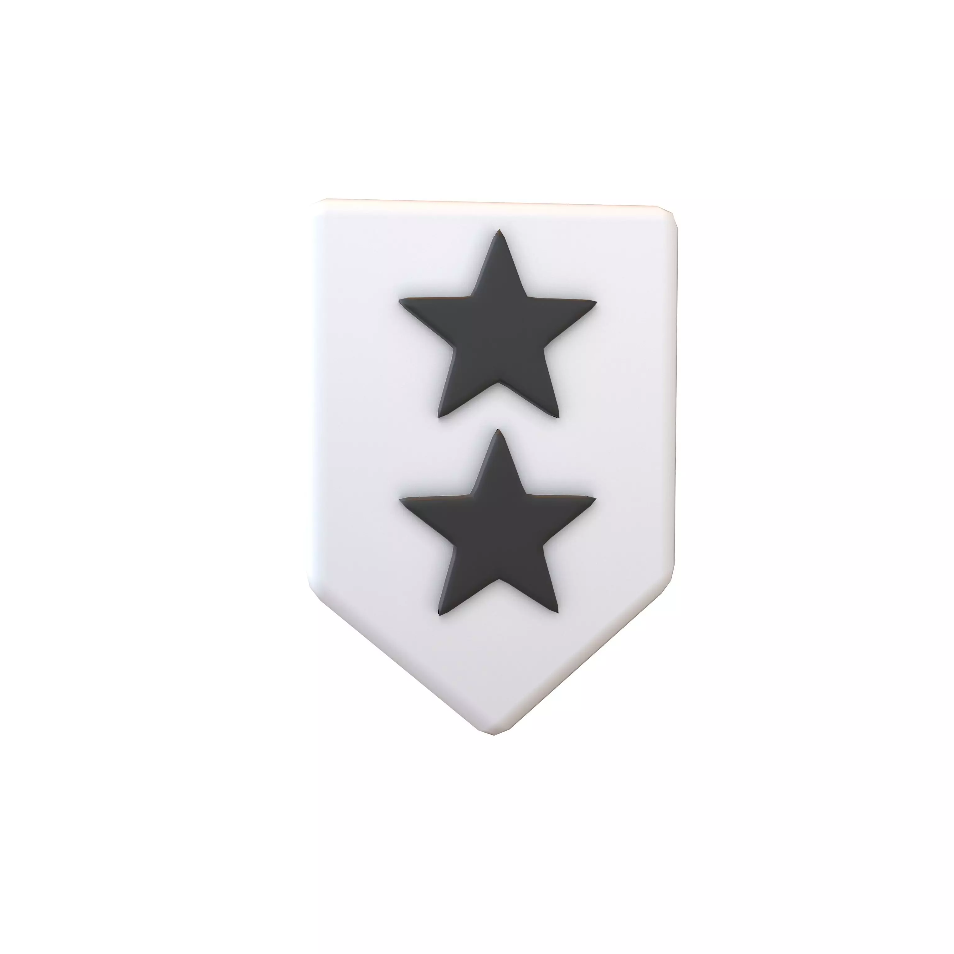 Rank Medal v14 001 Low-poly 3D model_0