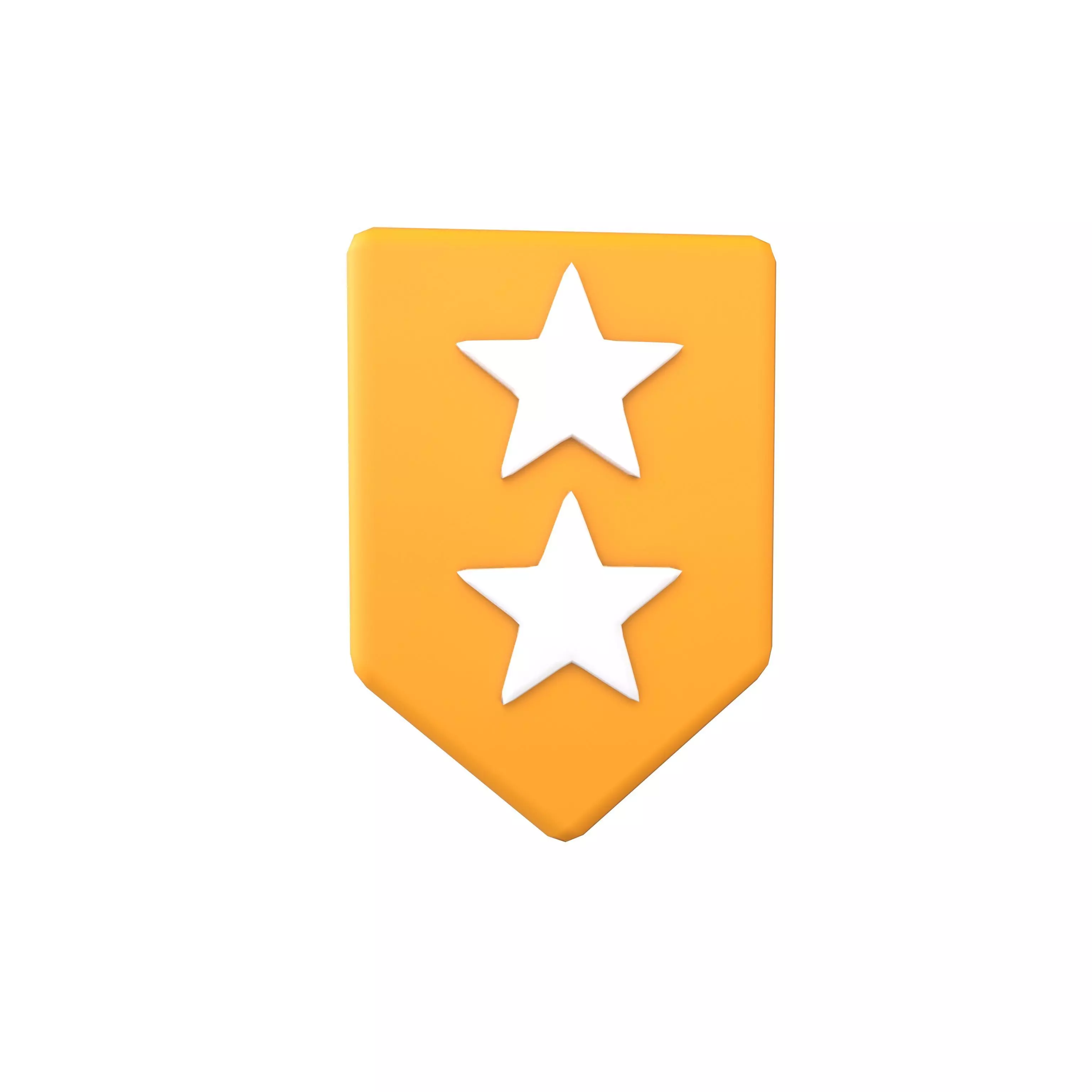 Rank Medal v14 005 Low-poly 3D model