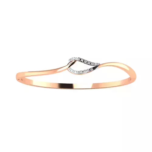 Women Bangle Bracelet STL JCD Render Details