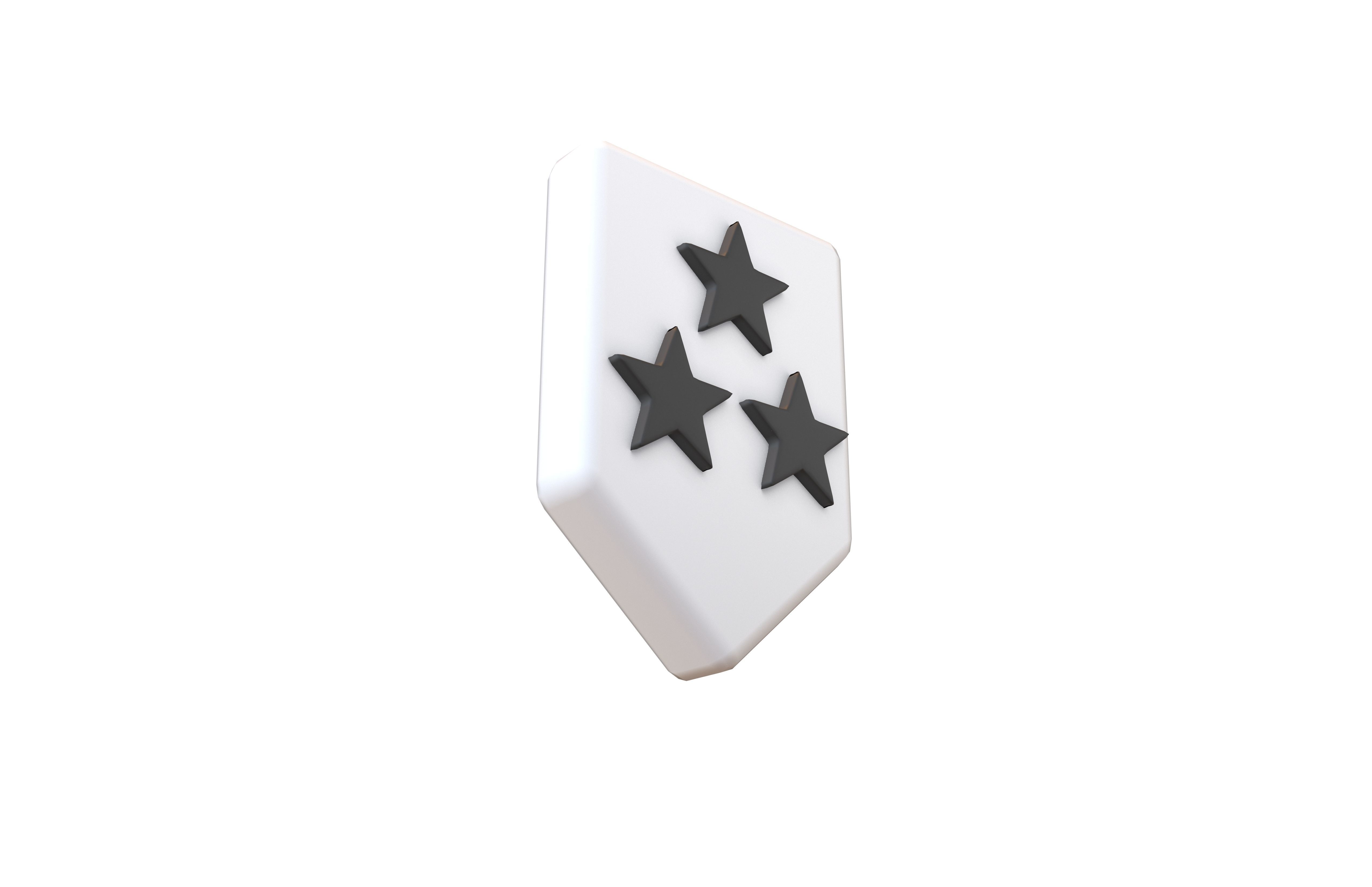 Rank Medal v15 001 Low-poly 3D model_3