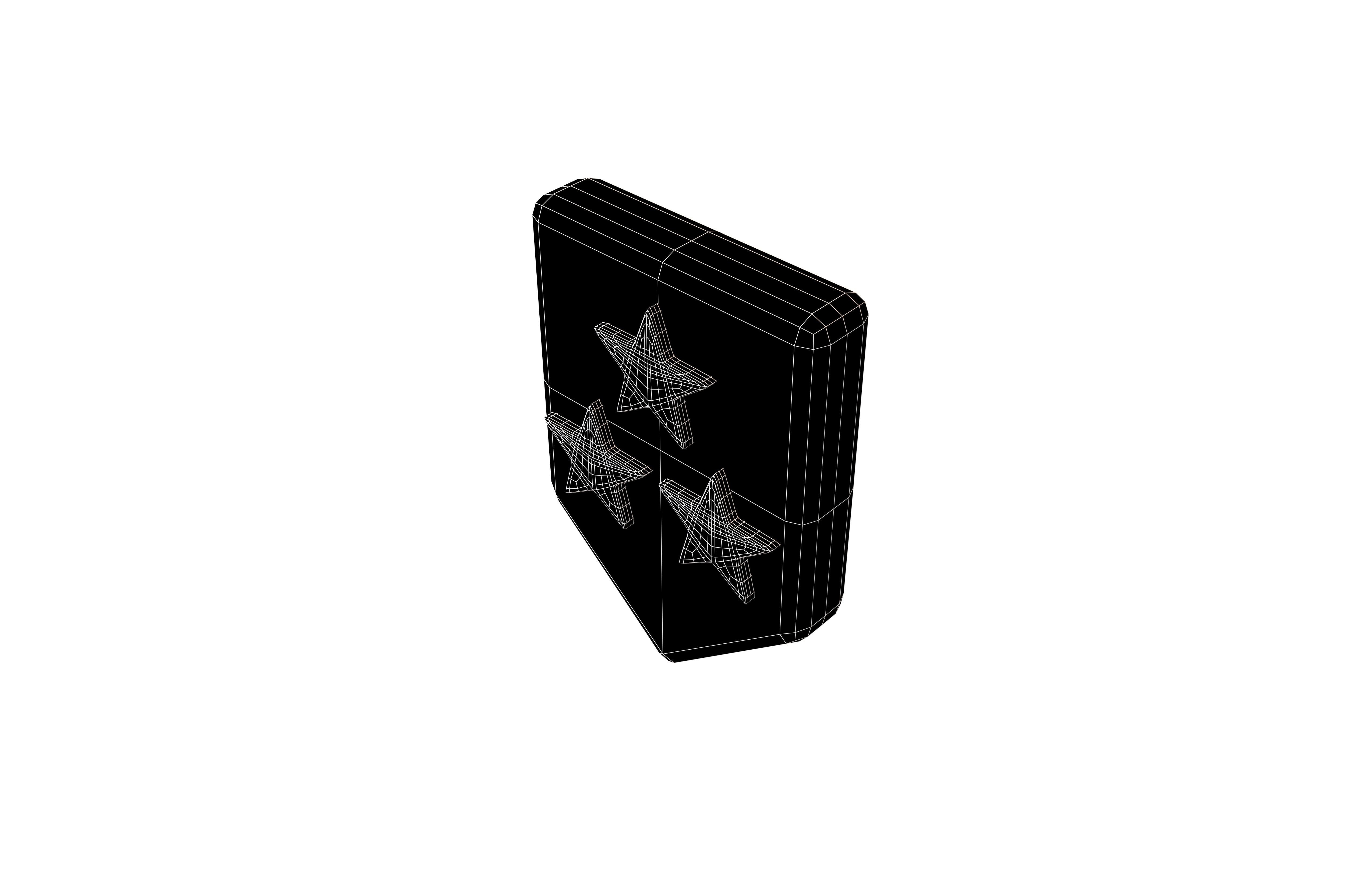 Rank Medal v15 002 Low-poly 3D model_5