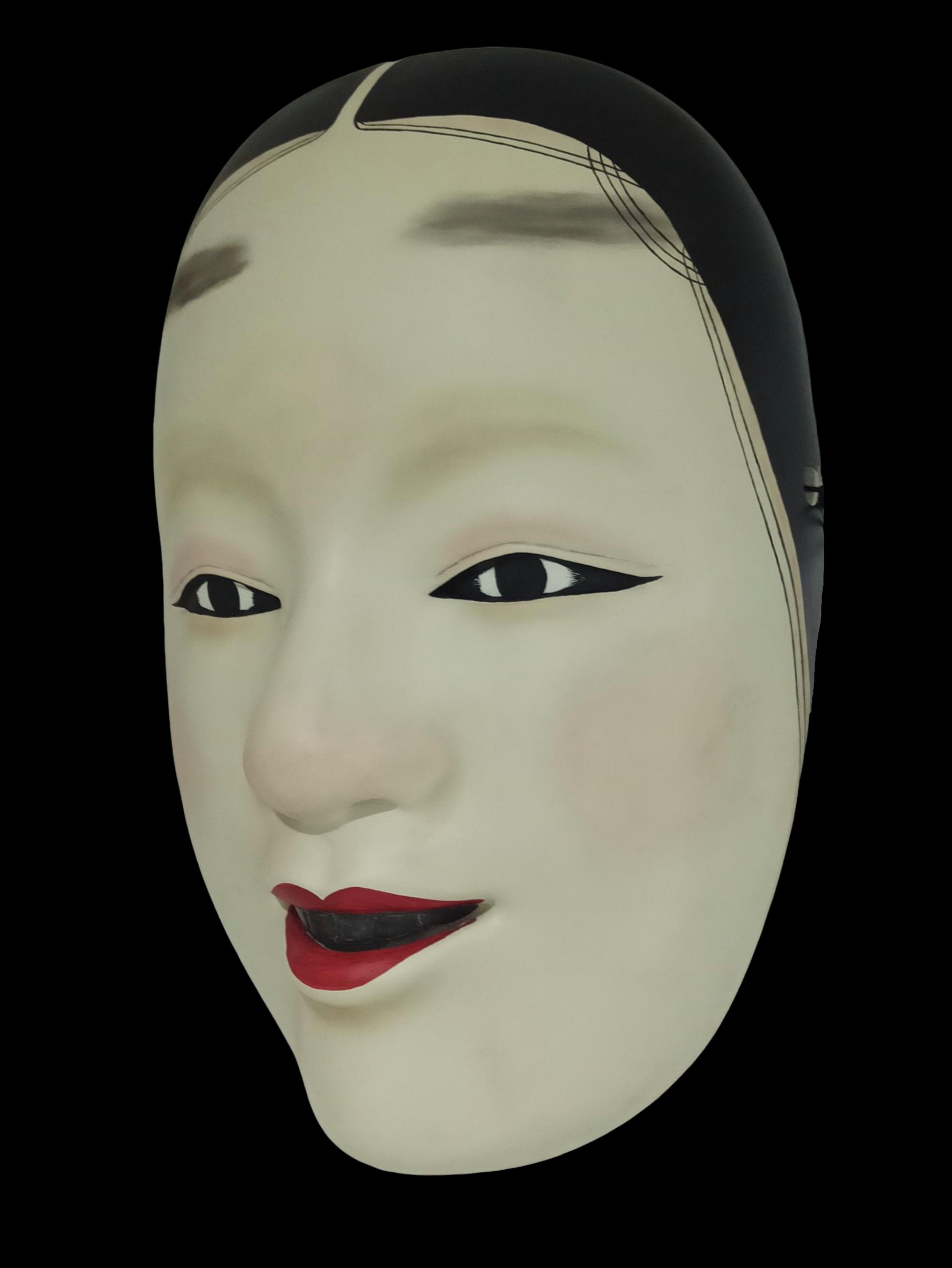 JAPANESE NOH MASK Onna-kei 3D print model_1
