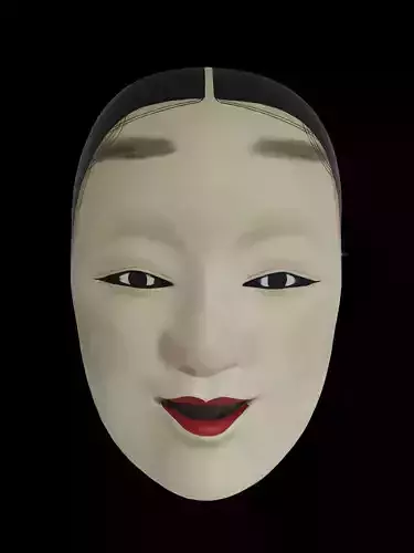 JAPANESE NOH MASK Onna-kei 3D print model