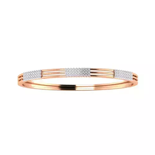 Women Bangle Bracelet STL JCD Render Details