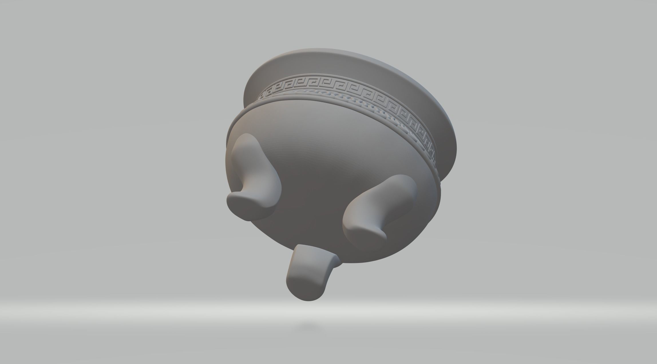 Chinese Ding Furnace Incense 3D print model_3