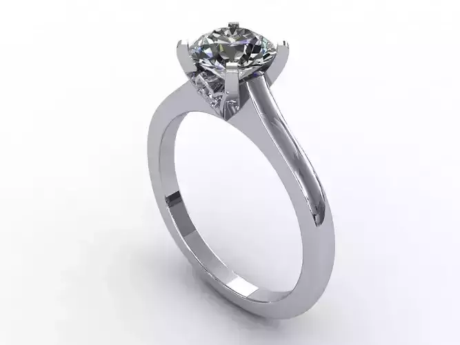 Comfort Fit Surprises Wedding Ring 3D print model