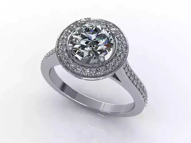 Crown Star Diamond Ring