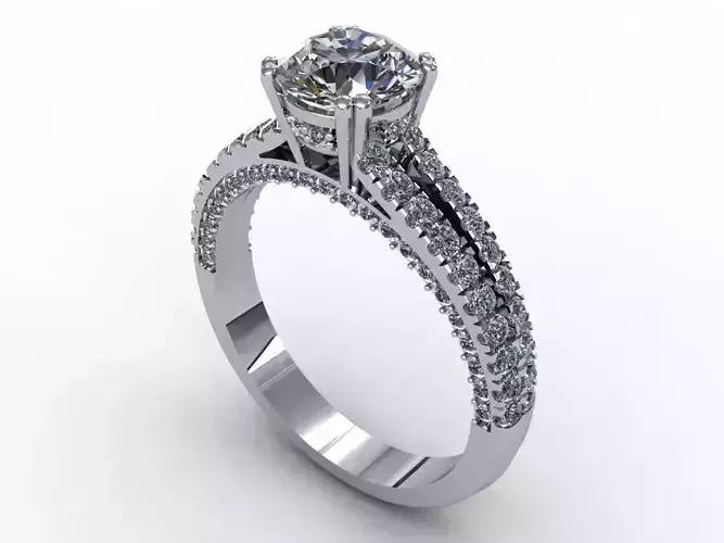 Copido Wedding Ring 3D print model