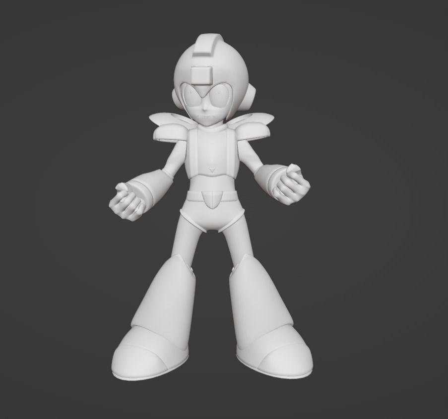 Jet MegaMan - Megaman 6 3D model_15