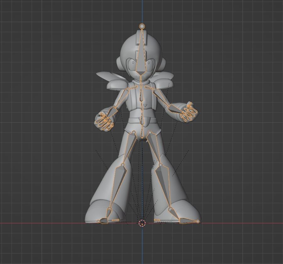 Jet MegaMan - Megaman 6 3D model_12
