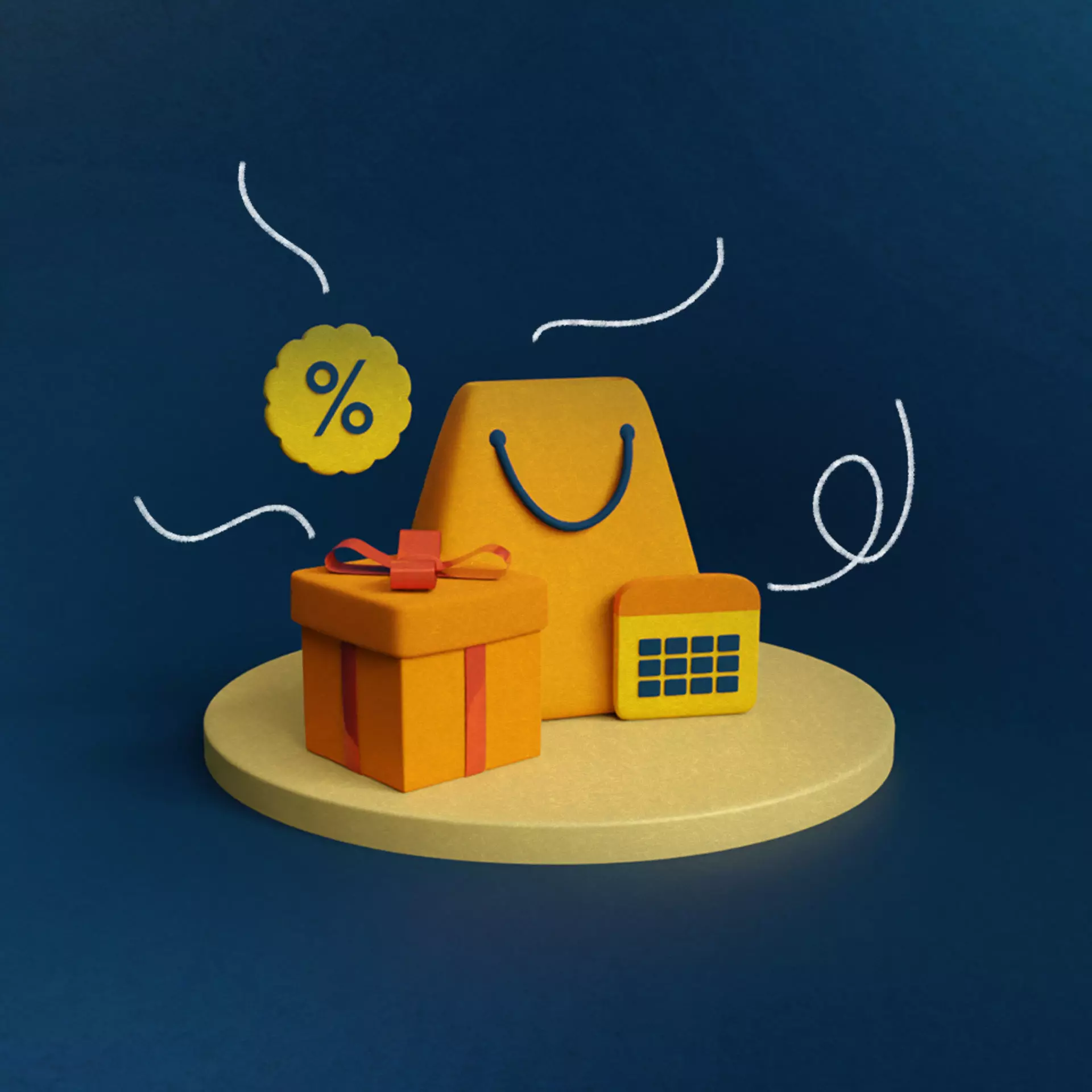 SHOPPING 3D ICON PACK 3D model_0