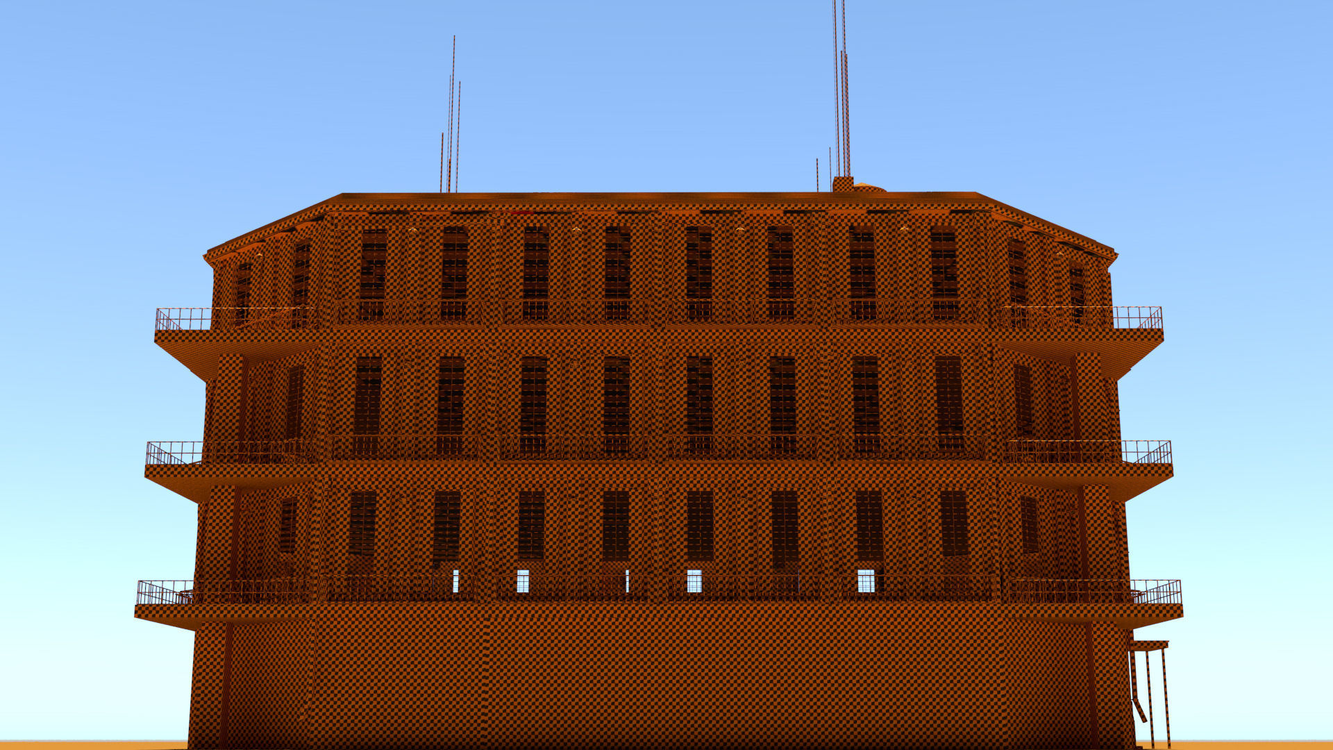 laos Game Building 01 Low-poly 3D model_14