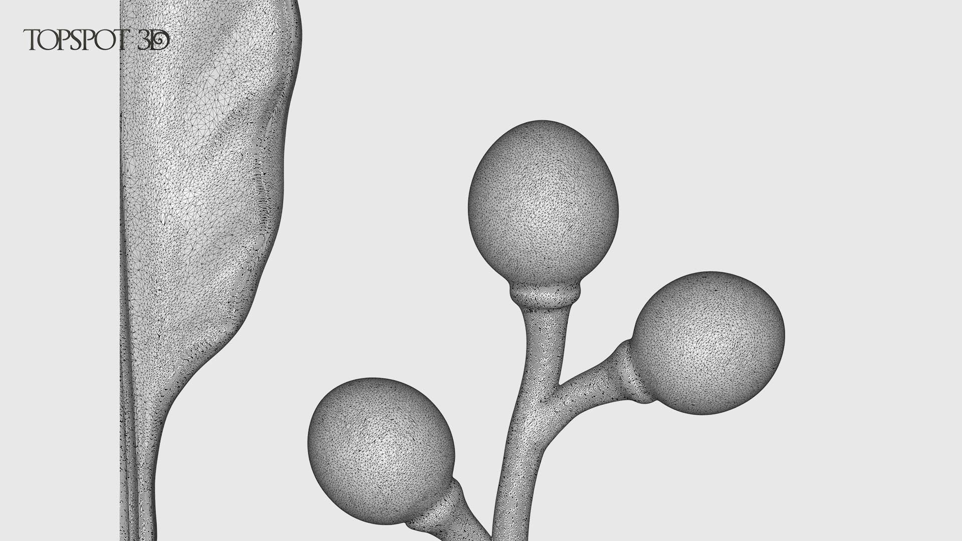 Laurel Leaves Set 3D print model_25