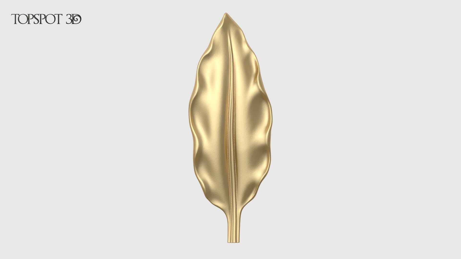 Laurel Leaves Set 3D print model_14