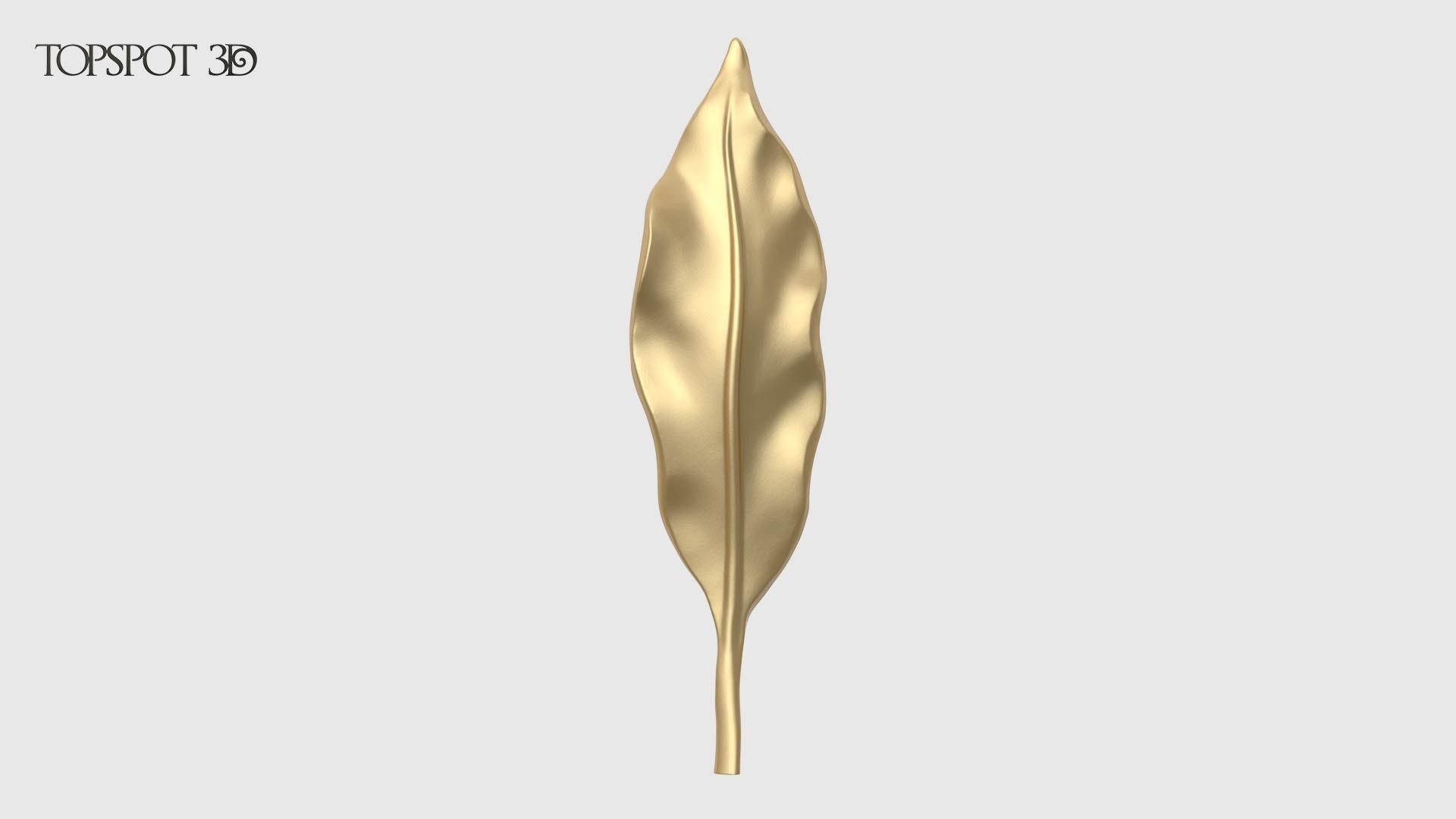 Laurel Leaves Set 3D print model_13