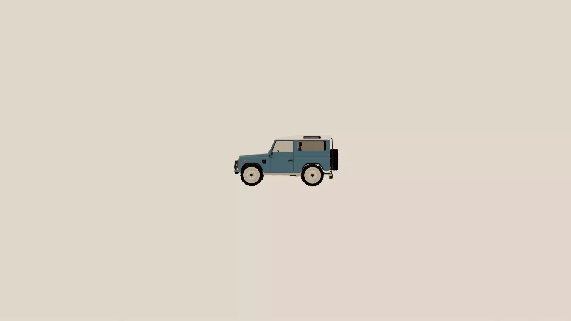Land Rover Defender 90 Free 3D model