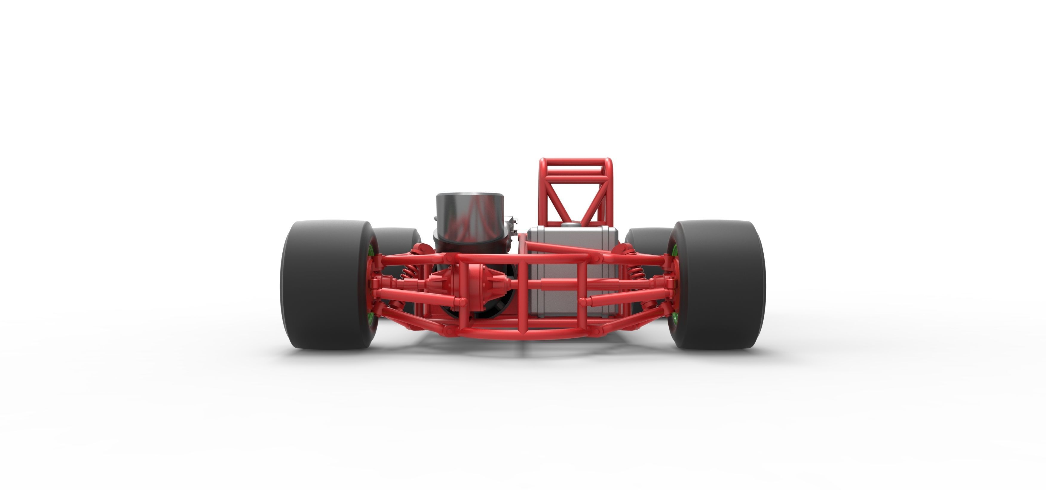 Concept jet race car Scale 1 to 25 3D print model_15