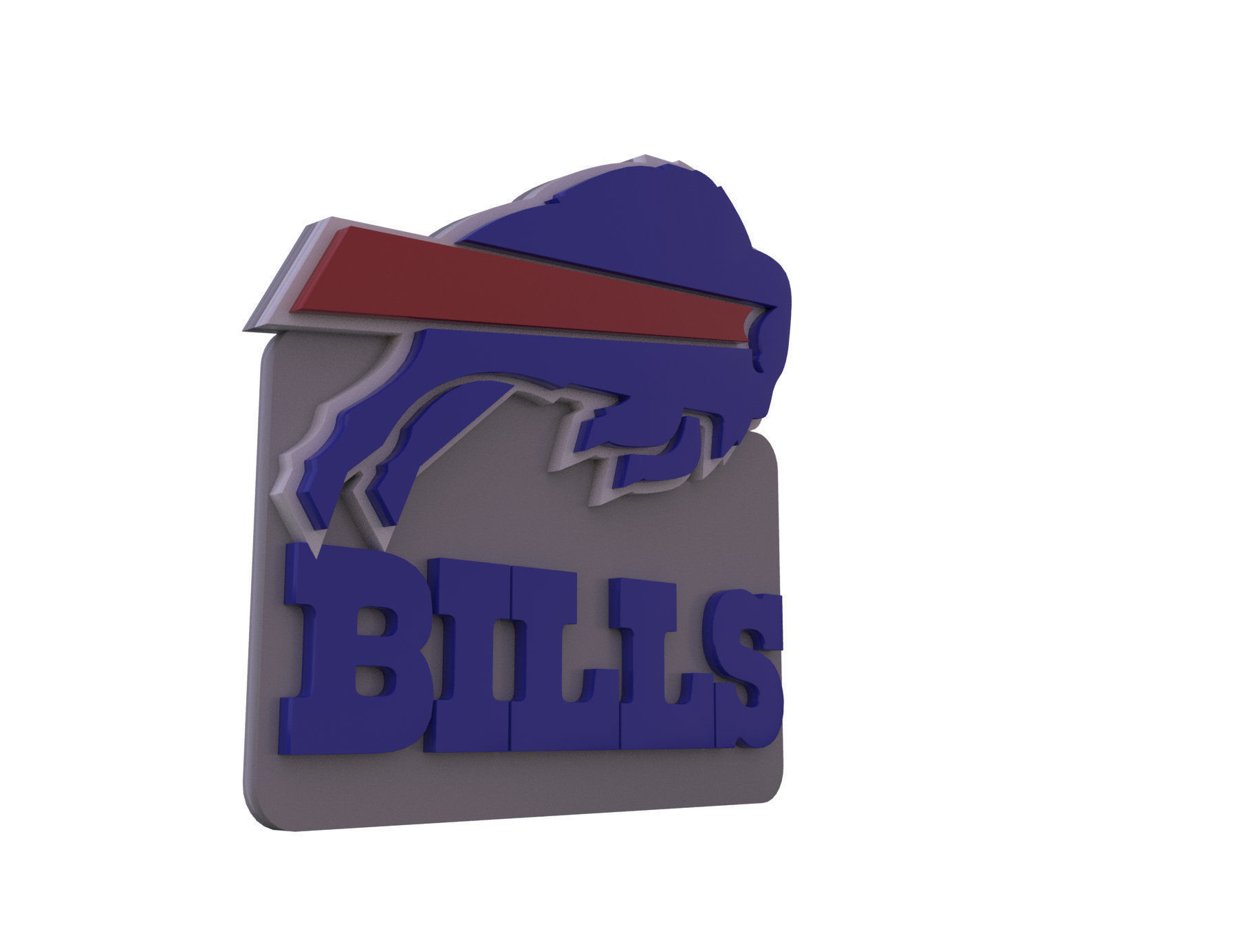 NFL all LOGOS keychan Printable an Renderable 3D print model_17