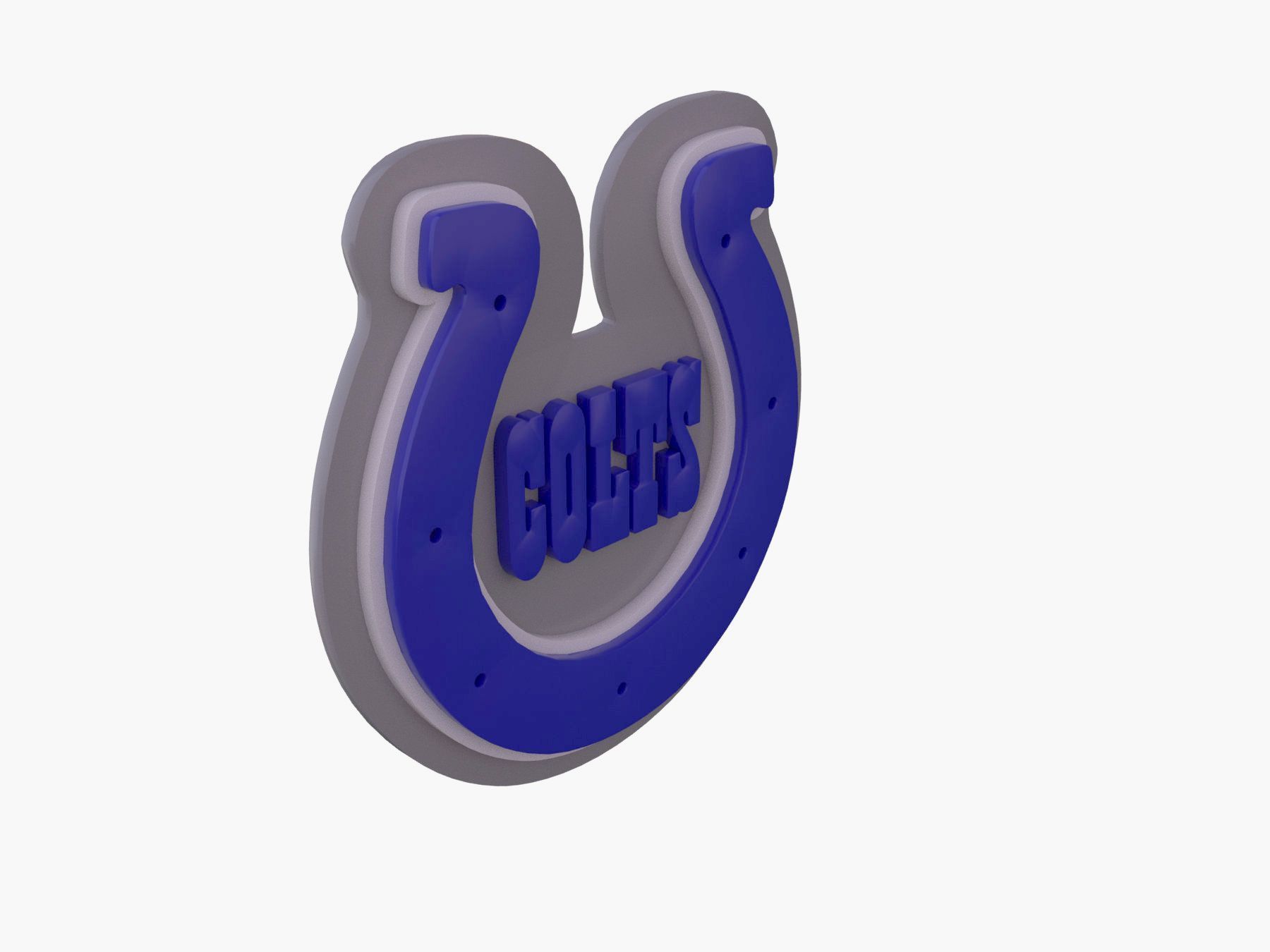 NFL all LOGOS keychan Printable an Renderable 3D print model_25