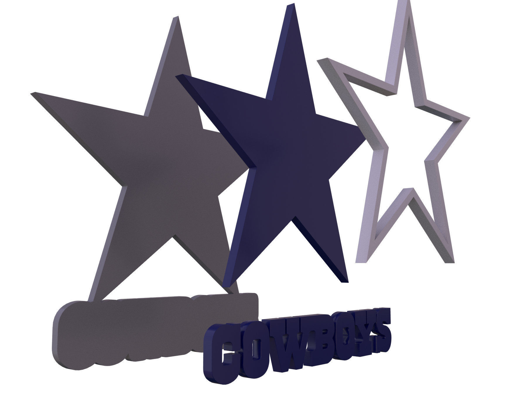 NFL all LOGOS keychan Printable an Renderable 3D print model_30